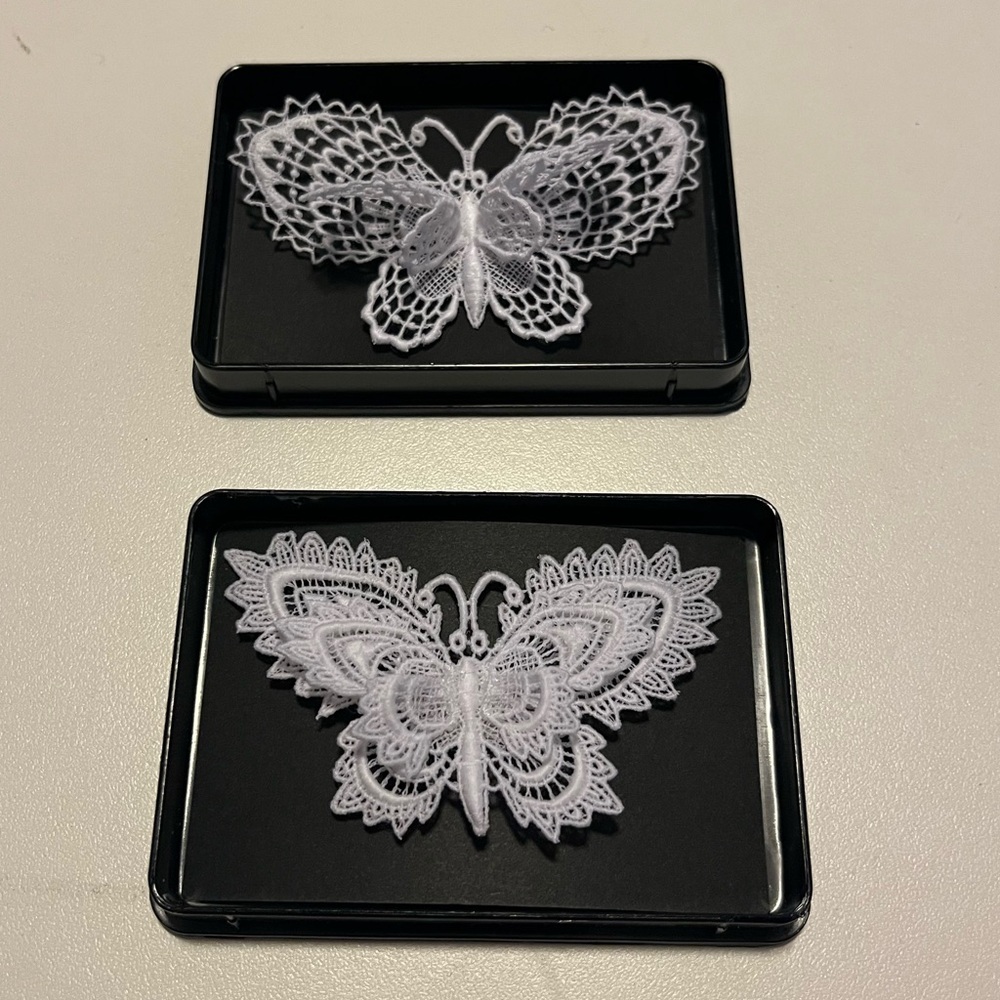 Swedish White Lace Butterfly